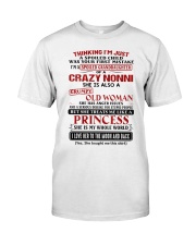 SHE IS MY WHOLE WORLD - GIFT FOR GRANDDAUGHTER Premium Fit Mens Tee tile