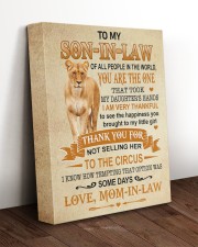 THANK YOU - BEAUTIFUL GIFT TO SON-IN-LAW 11x14 Gallery Wrapped Canvas Prints aos-canvas-pgw-11x14-lifestyle-front-17