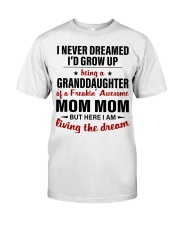 LIVING THE DREAM - BEST GIFT FOR GRANDDAUGHTER Premium Fit Mens Tee tile