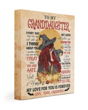 My Love For You Is Forever - Amazing Gift For Granddaughter 11x14 Gallery Wrapped Canvas Prints front