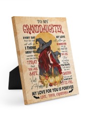 My Love For You Is Forever - Amazing Gift For Granddaughter Easel-Back Gallery Wrapped Canvas tile