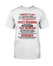 OLD WOMAN - SPECIAL GIFT FOR GRANDMA Premium Fit Mens Tee tile