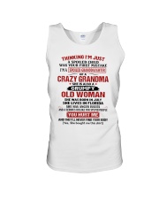 OLD WOMAN - SPECIAL GIFT FOR GRANDMA Unisex Tank tile