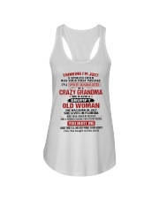 OLD WOMAN - SPECIAL GIFT FOR GRANDMA Ladies Flowy Tank tile