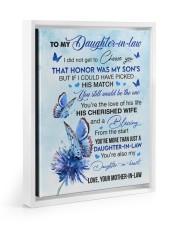 YOU STILL WOULD BE THE ONE - LOVELY GIFT FOR DAUGHTER-IN-LAW Floating Framed Canvas Prints White tile