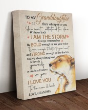 I AM A STORM - GRANDMA TO GRANDDAUGHTER 11x14 Gallery Wrapped Canvas Prints aos-canvas-pgw-11x14-lifestyle-front-17