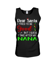 DEAR SANTA - AMAZING GIFT FOR GRANDKID Unisex Tank tile
