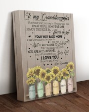 YOUR WAY BACK HOME - TO GRANDDAUGHTER FROM GRANDMA 11x14 Gallery Wrapped Canvas Prints aos-canvas-pgw-11x14-lifestyle-front-17