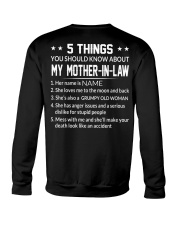 5 THINGS YOU SHOULD KNOW ABOUT MY MOTHER-IN-LAW Crewneck Sweatshirt tile