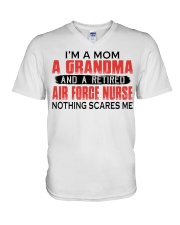 NOTHING SCARES ME - BEST GIFT FOR YOU V-Neck T-Shirt tile
