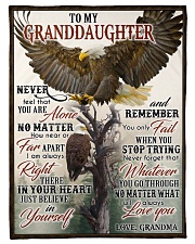 BELIEVE IN YOURSELF - BEST GIFT FOR GRANDDAUGHTER Small Fleece Blanket - 30" x 40" front