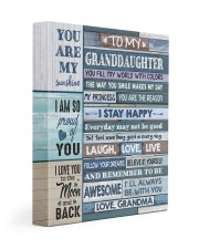 YOU ARE MY SUNSHINE - BEST GIFT FOR GRANDDAUGHTER 11x14 Gallery Wrapped Canvas Prints front