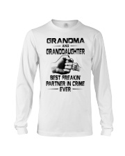 GRANDMA AND GRANDDAUGHTER BEST FREAKIN' PARTNER Long Sleeve Tee tile