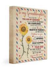 YOU ARE MY SUNSHINE - BEST GIFT FOR GRANDDAUGHTER 11x14 Gallery Wrapped Canvas Prints front
