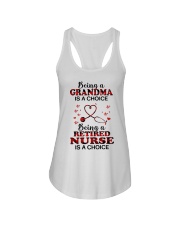 BEING A RETIRED NURSE - PERFECT GIFT FOR GRANDMA Ladies Flowy Tank tile