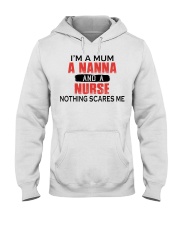 NOTHING SCARES ME - PERFECT GIFT FOR NURSE Hooded Sweatshirt tile