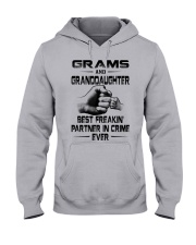 PARTNER IN CRIME EVER - GIFT FOR GRANDDAUGHTER Hooded Sweatshirt front