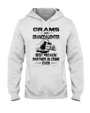 PARTNER IN CRIME EVER - GIFT FOR GRANDDAUGHTER Hooded Sweatshirt tile
