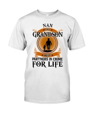 Best Partners In Crime - Perfect Gift For Nan Classic T-Shirt front