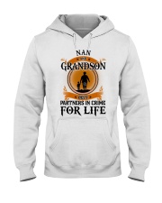 Best Partners In Crime - Perfect Gift For Nan Hooded Sweatshirt tile