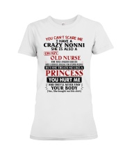 YOU CAN'T SCARE ME - GREAT GIFT FOR GRANDCHILD Premium Fit Ladies Tee tile