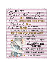 I'LL STAY THERE - GRANDDAUGHTER GIFT WITH ELEPHANT Quilt tile