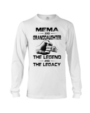 THE LEGEND AND THE LEGACY - PERFECT GIFT FOR MEMA Long Sleeve Tee tile