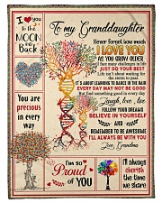 I LOVE YOU - GREAT GIFT FOR GRANDDAUGHTER Small Fleece Blanket - 30" x 40" front