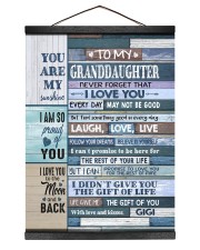 LAUGH LOVE LIVE - GIGI TO GRANDDAUGHTER Hanging Canvas tile