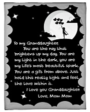 YOU ARE A GIFT FROM ABOVE-MOM MOM TO GRANDDAUGHTER Small Fleece Blanket - 30" x 40" front
