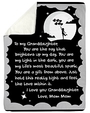 YOU ARE A GIFT FROM ABOVE-MOM MOM TO GRANDDAUGHTER Sherpa Fleece Blanket tile