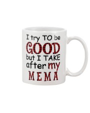 TRY TO BE GOOD - GIFT FOR GRANDKIDS Mug tile