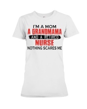 NOTHING SCARES ME - PERFECT GIFT FOR NURSE Premium Fit Ladies Tee tile
