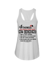 4 THINGS YOU SHOULD KNOW ABOUT MY GRANDMA Ladies Flowy Tank tile
