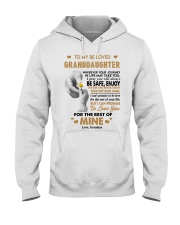 LOVE YOU - BEST GIFT FOR GRANDDAUGHTER Hooded Sweatshirt tile