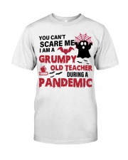 YOU CAN'T SCARE ME - BEST GIFT FOR TEACHER Premium Fit Mens Tee tile