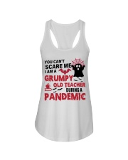 YOU CAN'T SCARE ME - BEST GIFT FOR TEACHER Ladies Flowy Tank tile