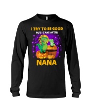 I Try To Be Good - Amazing Gift For Grandkids Long Sleeve Tee tile