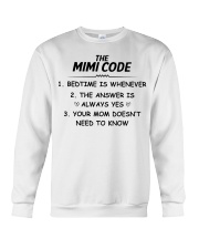 THE MIMI CODE - BEDTIME IS WHENEVER Crewneck Sweatshirt tile