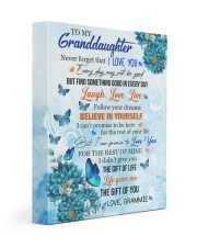 BELIEVE IN YOURSELF - BEST GIFT FOR GRANDDAUGHTER 11x14 Gallery Wrapped Canvas Prints front