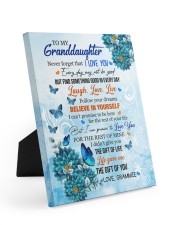 BELIEVE IN YOURSELF - BEST GIFT FOR GRANDDAUGHTER Easel-Back Gallery Wrapped Canvas tile