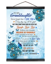 BELIEVE IN YOURSELF - BEST GIFT FOR GRANDDAUGHTER Hanging Canvas tile