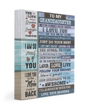 FOLLOW YOUR DREAMS - BEST GIFT FOR GRANDDAUGHTER 11x14 Gallery Wrapped Canvas Prints front