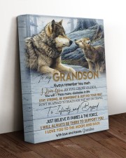 I LOVE YOU TO THE MOON AND BACK GIFT FOR GRANDSON 11x14 Gallery Wrapped Canvas Prints aos-canvas-pgw-11x14-lifestyle-front-17