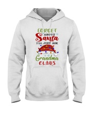 FORGET ABOUT SANTA - BEST GIFT FOR GRANDCHILD Hooded Sweatshirt tile