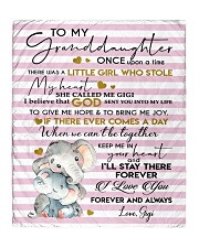 MY HEART - GIGI TO GRANDDAUGHTER Quilt 50"x60" - Throw front