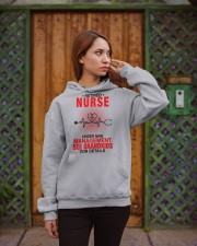Retired Nurse - Perfect Gift For Grandma Hooded Sweatshirt apparel-hooded-sweatshirt-lifestyle-02