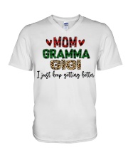I Just Keep Getting Better - Perfect Gift For Gramma V-Neck T-Shirt tile