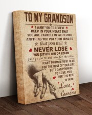 NEVER LOSE - SPECIAL GIFT FOR GRANDSON 11x14 Gallery Wrapped Canvas Prints aos-canvas-pgw-11x14-lifestyle-front-17