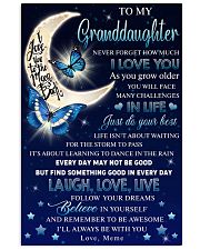 I LOVE YOU - BEST GIFT FOR GRANDDAUGHTER 11x17 Poster front